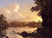 Frederic Edwin Church Scene on the Catskill Creek Spain oil painting reproduction